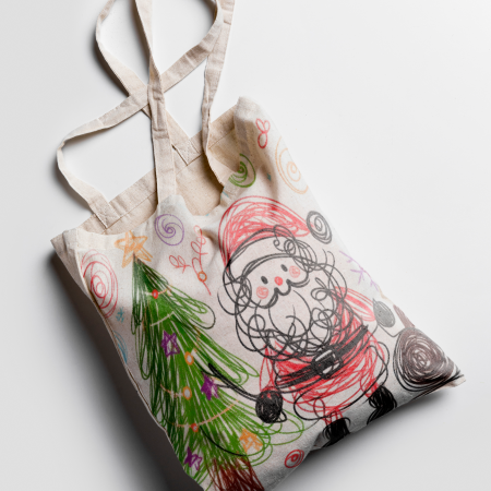 Tote Bag with Long Handle